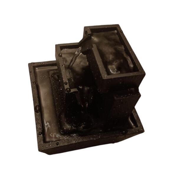 Tabletop Fountain 3 Tier Stone Falls~ True Living Calming Water Flow - Picture 2 of 7